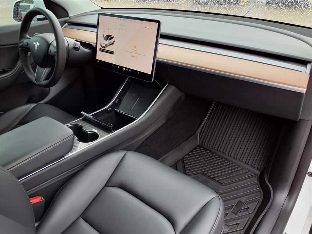 2021 Tesla Model Y Long Range White at Central Houston Nissan
