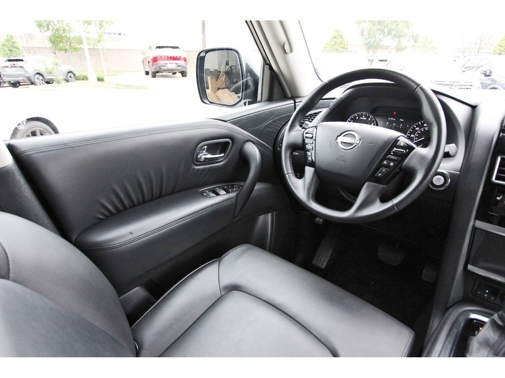 2024 Nissan Armada SV White at DeMontrond Ford
