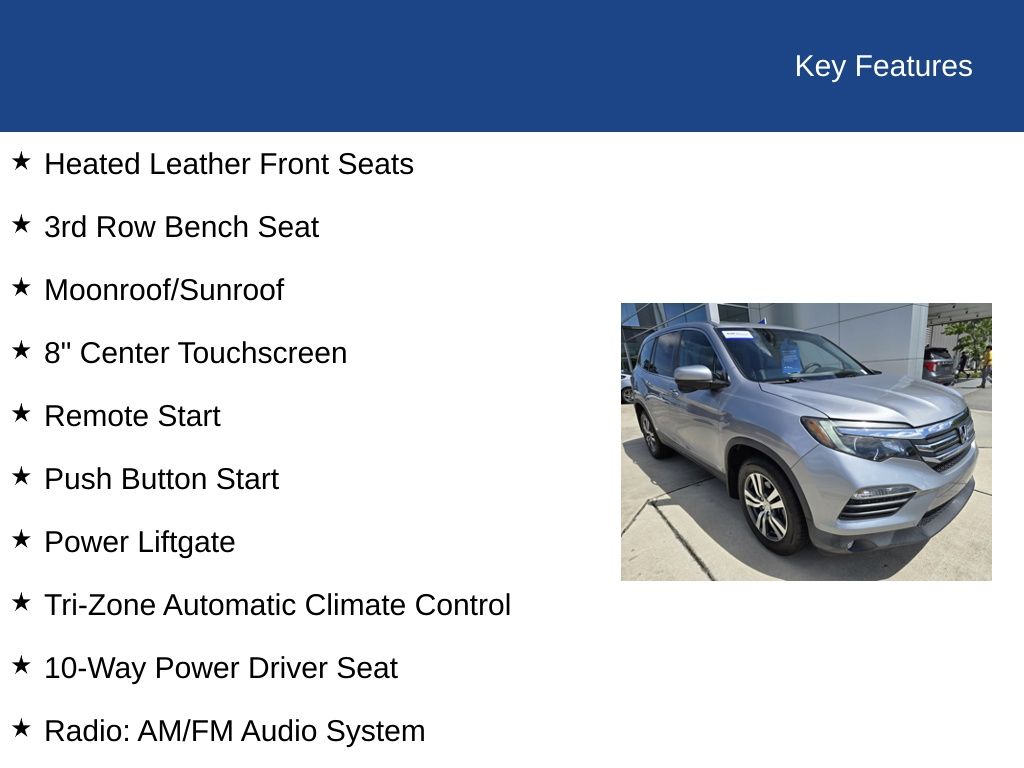 2017 Honda Pilot EX-L