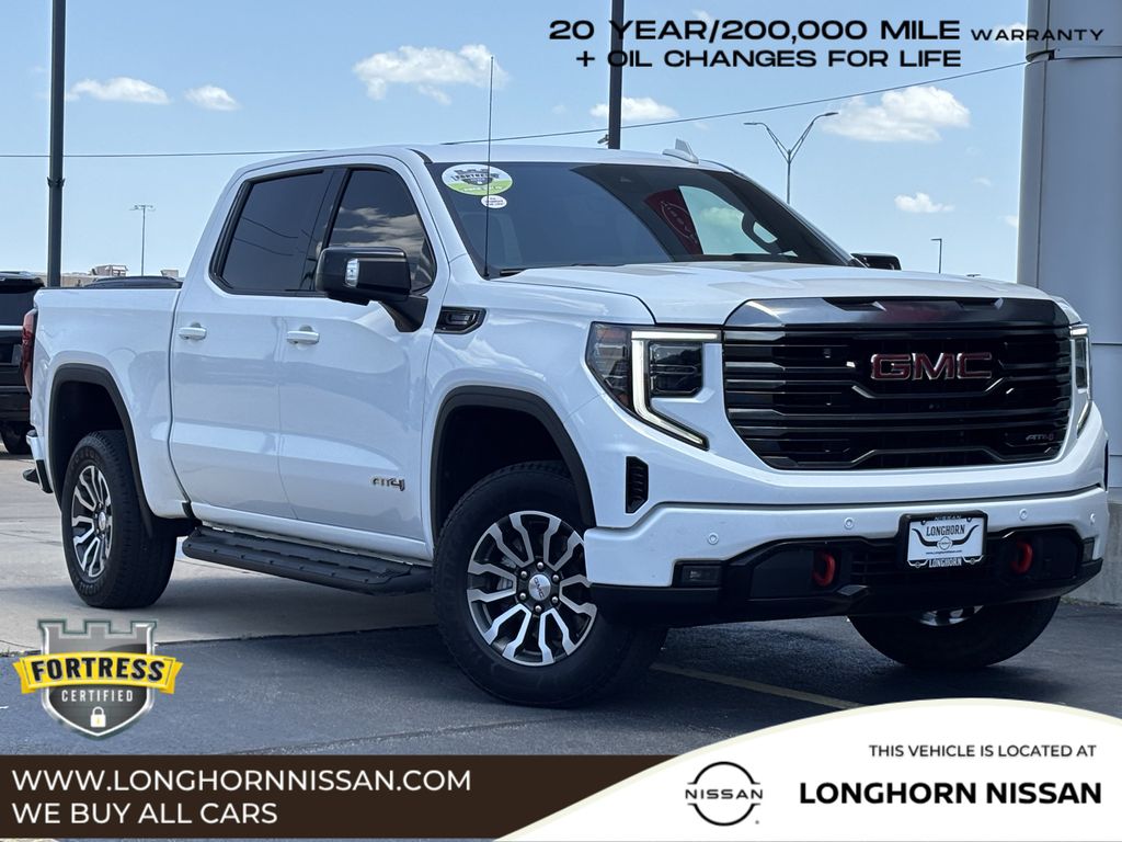 Summit White 2023 GMC Sierra 1500 Pickup Truck Four-Wheel Drive Automatic