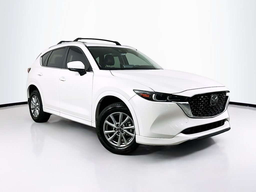 Rhodium White Metallic 2024 Mazda CX-5 2.5 S Preferred AWD SUV / Crossover All-Wheel Drive 6-Speed Automatic