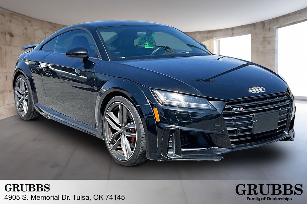 Black Metallic 2019 Audi TTS Coupe All-Wheel Drive 7-Speed Automatic