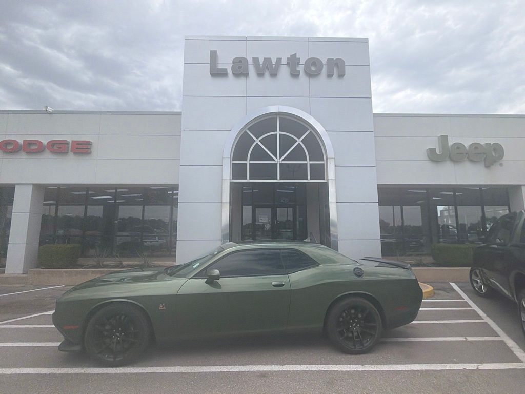 F8 Green 2021 Dodge Challenger Coupe Rear-Wheel Drive 8-Speed Automatic