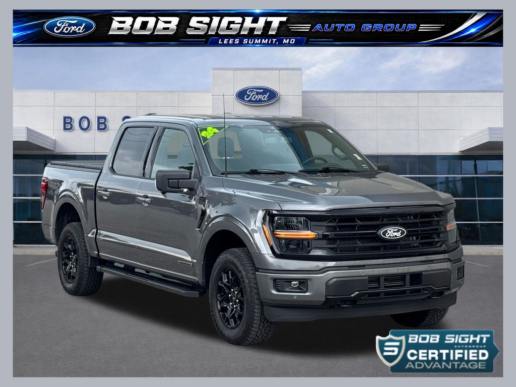 Carbonized Gray Metallic 2024 Ford F-150 Pickup Truck Four-Wheel Drive Automatic