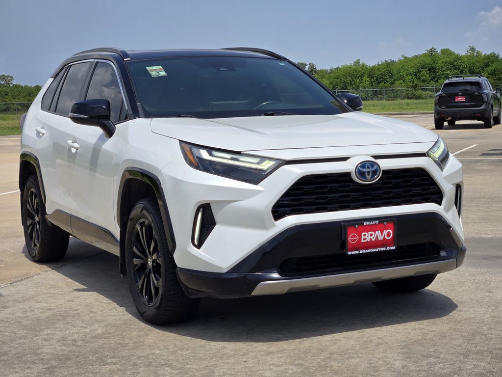 2022 Toyota RAV4 Hybrid XSE White at Toyota of Victoria