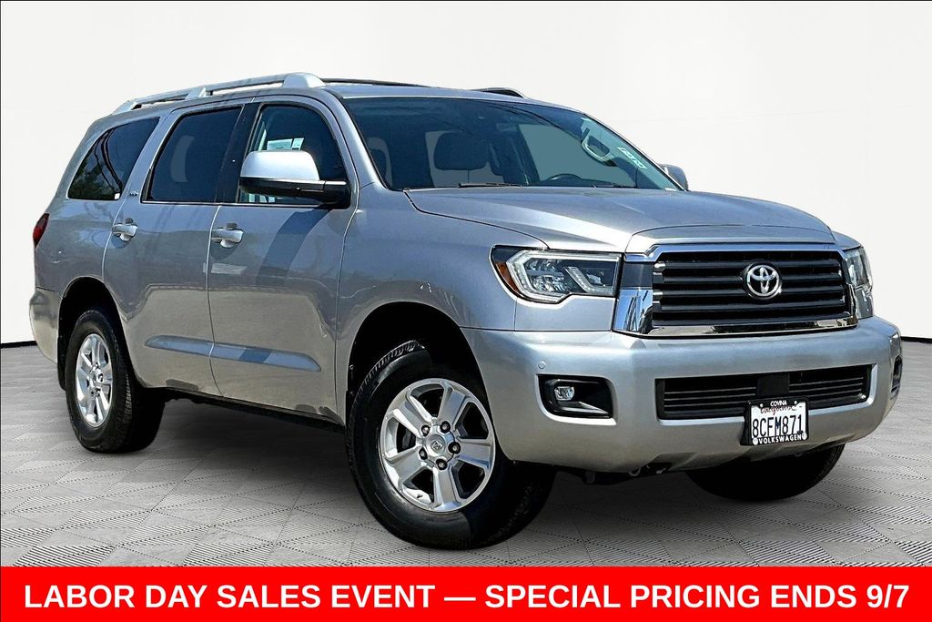 Silver Sky Metallic 2018 Toyota Sequoia SUV / Crossover 4X2 6-Speed Automatic