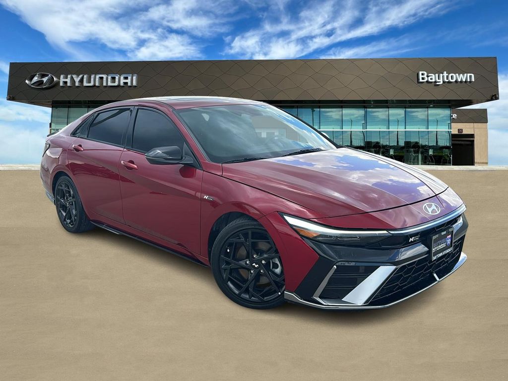2024 Hyundai Elantra N Line Red at Community Honda