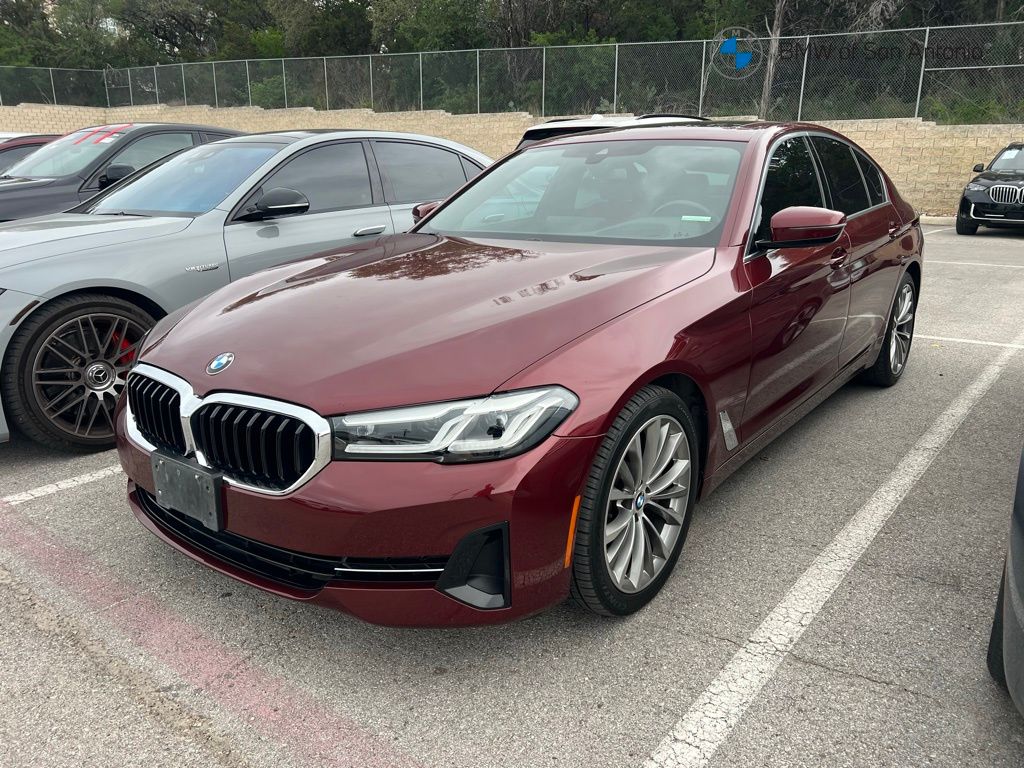 Aventurin Red Metallic 2023 BMW 5 Series 530i RWD Sedan Rear-Wheel Drive 8-Speed Automatic