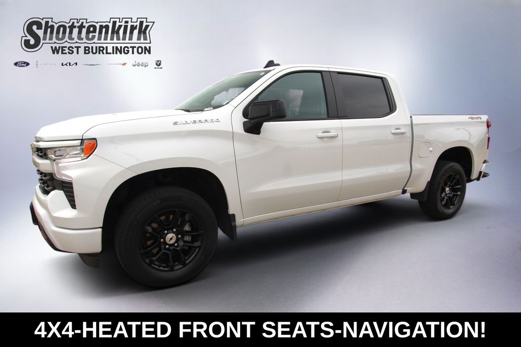 Summit White 2026 Chevrolet Silverado 1500 Pickup Truck Four-Wheel Drive Automatic