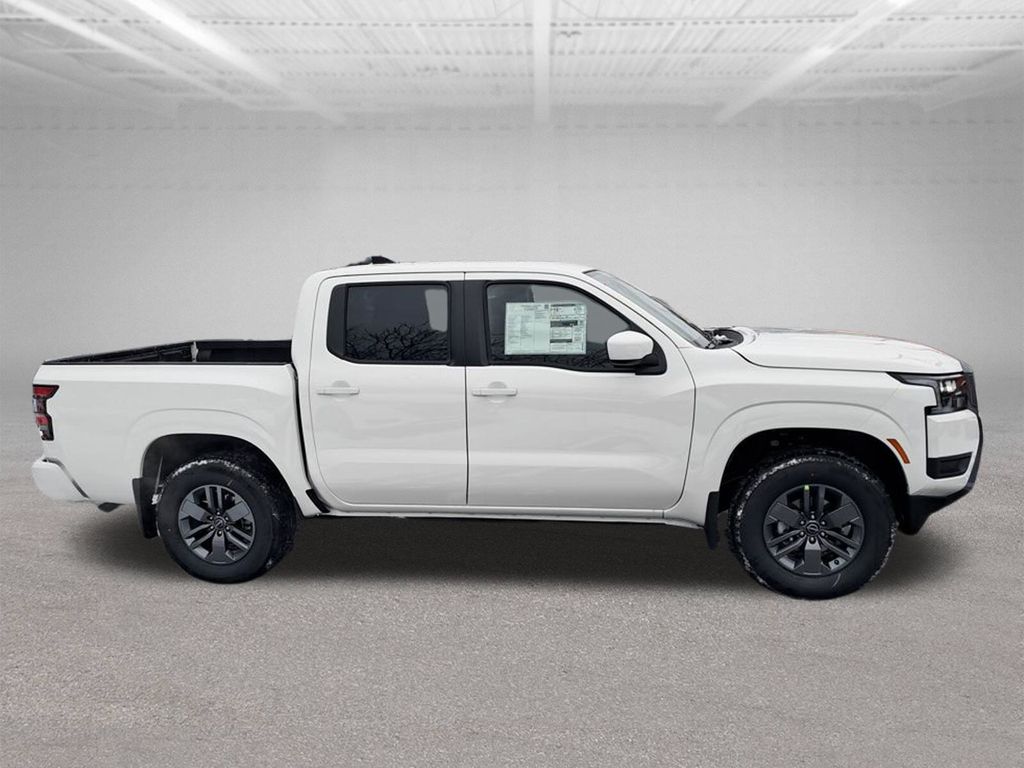 2026 Nissan Frontier SV White at John Sisson Motors