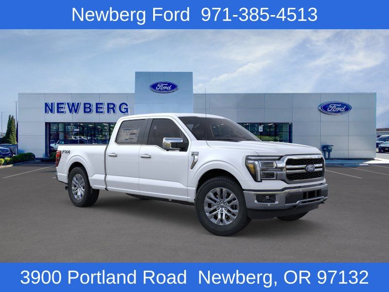 Star White Metallic Tri-Coat 2026 Ford F-150 Pickup Truck Four-Wheel Drive Automatic