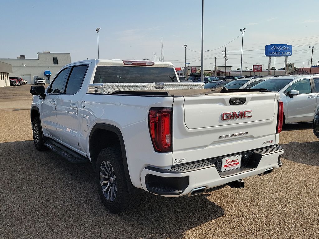 2021 GMC Sierra 1500 AT4 White at Brown Buick GMC
