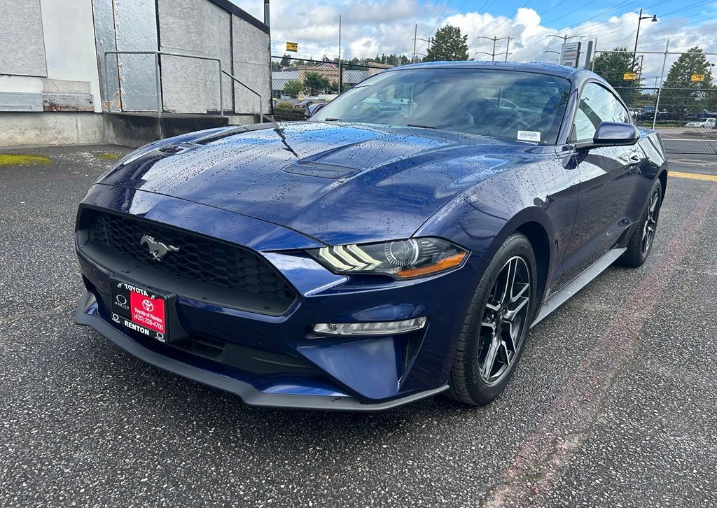 Kona Blue Metallic 2019 Ford Mustang Coupe Rear-Wheel Drive Automatic