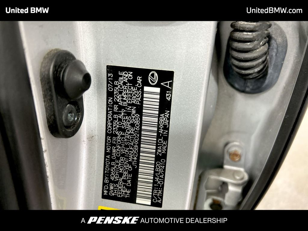2013 Lexus CT 200h 21
