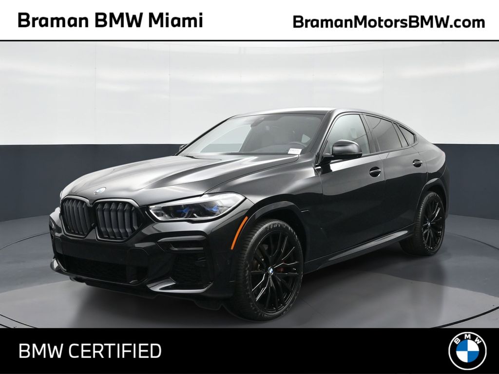 Black Sapphire Metallic 2023 BMW X6 xDrive40i AWD SUV / Crossover All-Wheel Drive 8-Speed Automatic