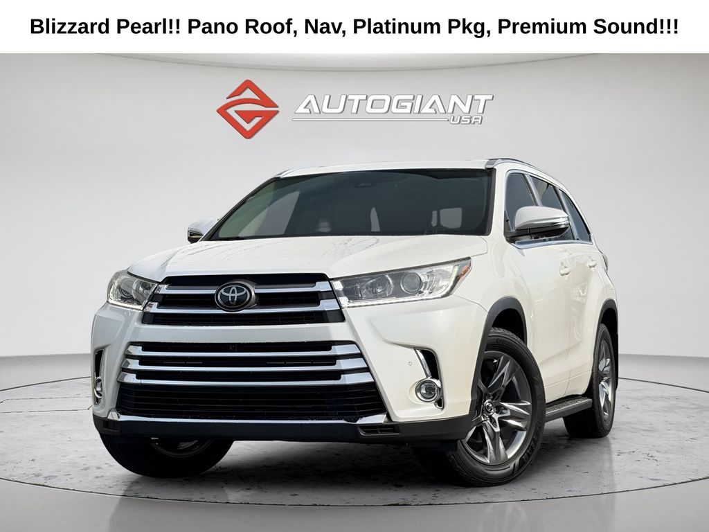 2019 Toyota Highlander Limited Platinum AWD