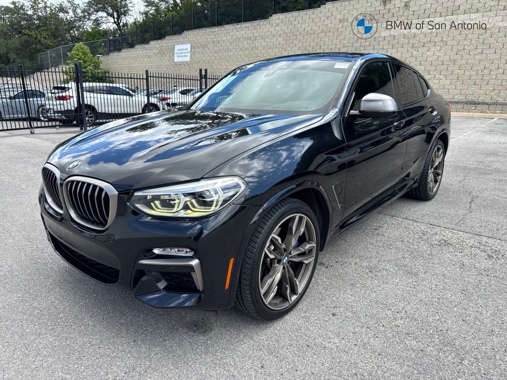 Black Sapphire Metallic 2019 BMW X4 M40i AWD SUV / Crossover All-Wheel Drive 8-Speed Automatic