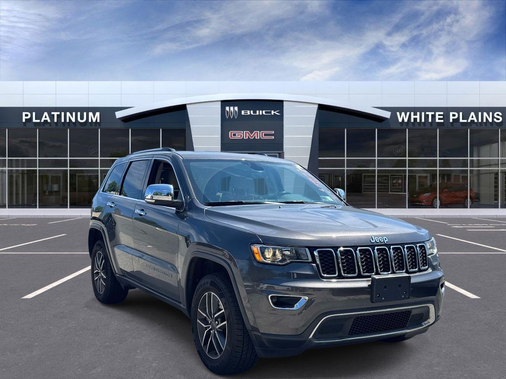 Gray (Granite Crystal Metallic Clearcoat) 2021 Jeep Grand Cherokee SUV / Crossover Four-Wheel Drive 8-Speed Automatic
