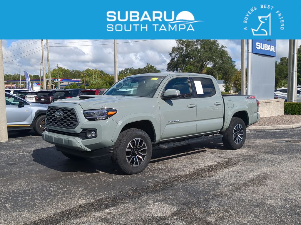 Lunar Rock 2023 Toyota Tacoma Pickup Truck Four-Wheel Drive 6-Speed Automatic