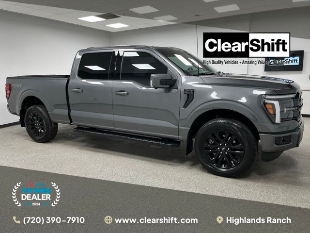 Carbonized Gray Metallic 2025 Ford F-150 Pickup Truck Four-Wheel Drive 10-Speed Automatic
