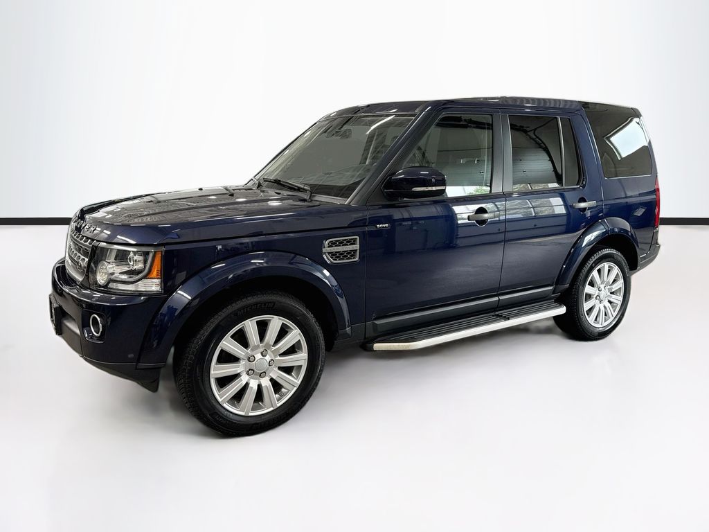 Loire Blue Metallic 2016 Land Rover LR4 SUV / Crossover All-Wheel Drive 8-Speed Automatic