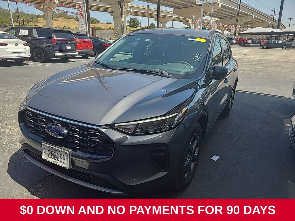 Gray Metallic 2025 Ford Escape SUV / Crossover All-Wheel Drive 8-Speed Automatic