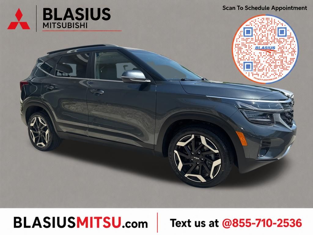 Gravity Gray 2024 Kia Seltos SUV / Crossover All-Wheel Drive 8-Speed Automatic