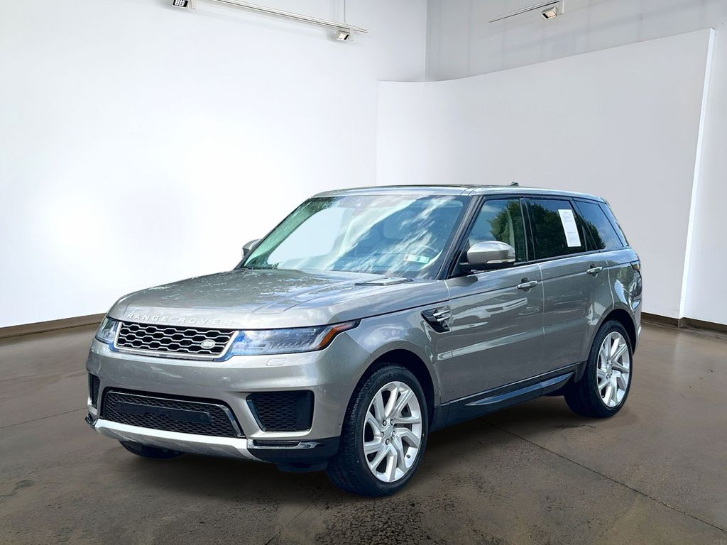Silicon Silver Premium Metallic 2020 Land Rover Range Rover Sport SUV / Crossover All-Wheel Drive 8-Speed Automatic