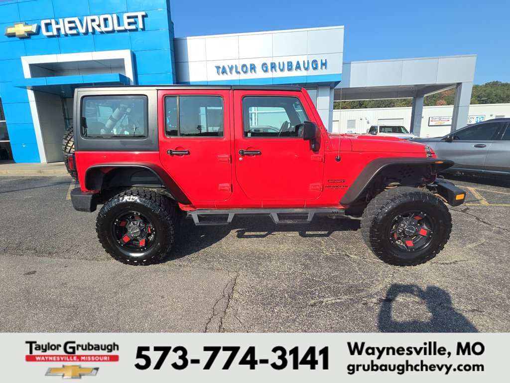 Firecracker Red Clear Coat 2015 Jeep Wrangler SUV / Crossover Four-Wheel Drive 5-Speed Automatic