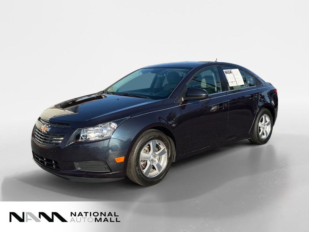 Blue Ray Metallic 2013 Chevrolet Cruze Sedan Front-Wheel Drive 6-Speed Automatic Overdrive