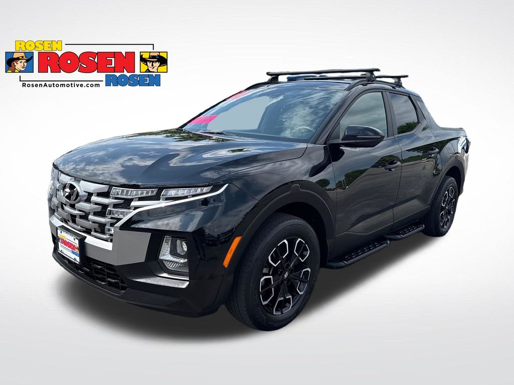 Phantom Black 2023 Hyundai Santa Cruz Pickup Truck All-Wheel Drive 8-Speed Automatic