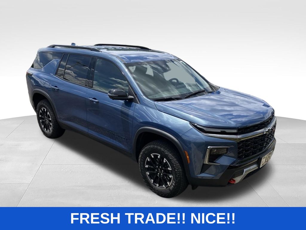 Lakeshore Blue Metallic 2024 Chevrolet Traverse SUV / Crossover Four-Wheel Drive 8-Speed Automatic