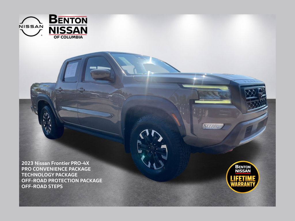 Baja Storm 2023 Nissan Frontier Pickup Truck Four-Wheel Drive 9-Speed Automatic