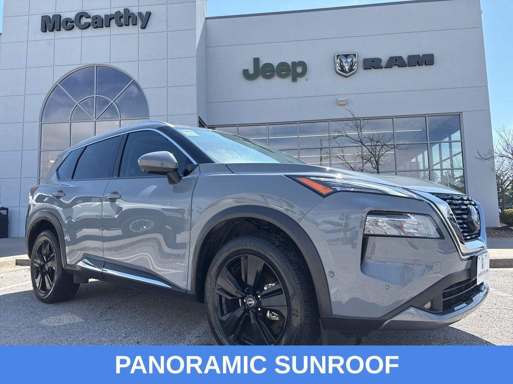 Boulder Gray Pearl 2022 Nissan Rogue SL FWD SUV / Crossover Front-Wheel Drive Continuously Variable Transmission