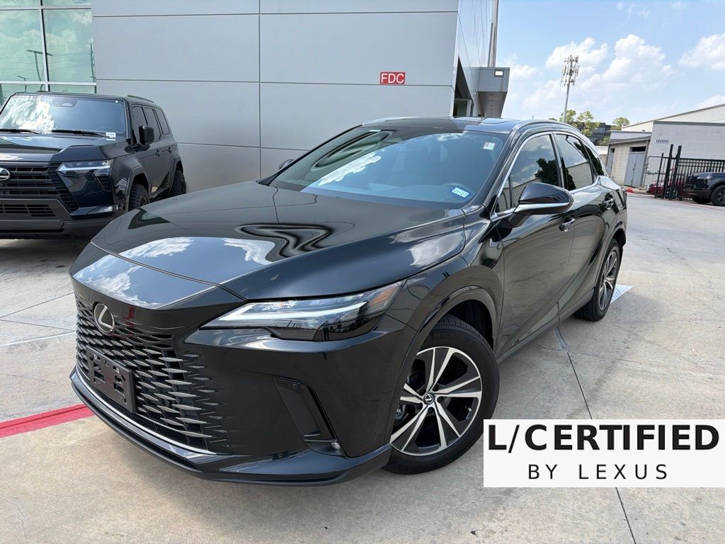 Black (Caviar) 2024 Lexus RX Hybrid SUV / Crossover All-Wheel Drive Continuously Variable Transmission