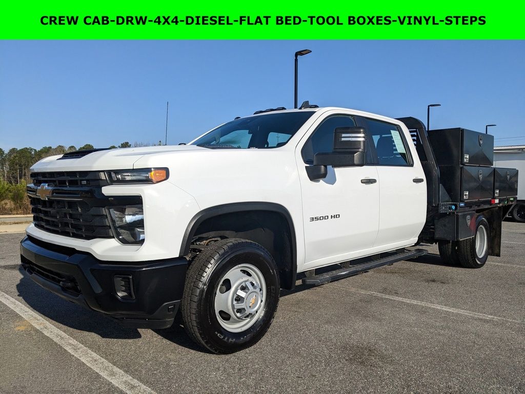 2024 Chevrolet Silverado 3500HD Work Truck Crew Cab LB 4WD