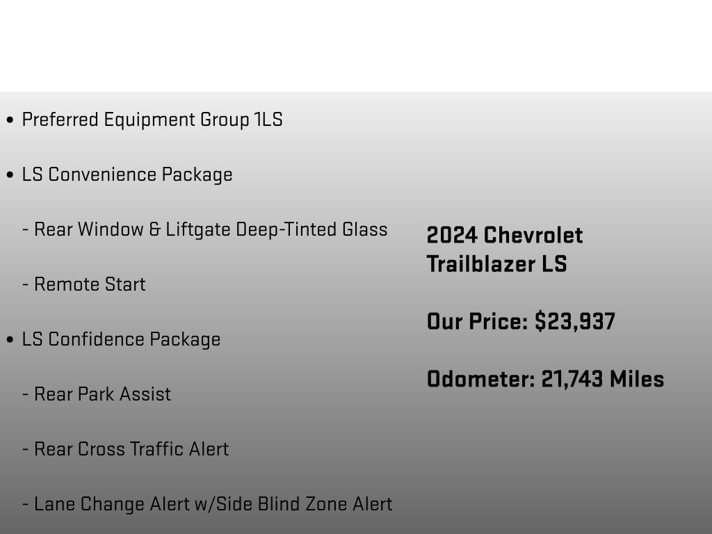 2024 Chevrolet TrailBlazer LS Blue at Auto Express Mitsubishi