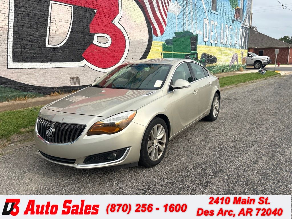 Sparkling Silver Metallic 2016 Buick Regal Sedan FWD Sedan Front-Wheel Drive 6-Speed Automatic