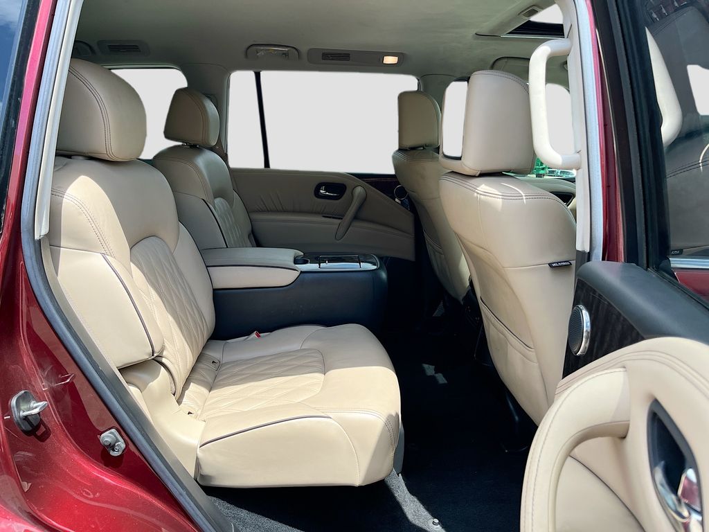 2021 Nissan Armada Platinum Red at Joe Myers Mazda Kia