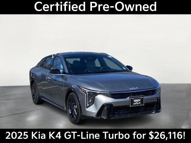 2025 Kia K4 GT-Line Turbo FWD