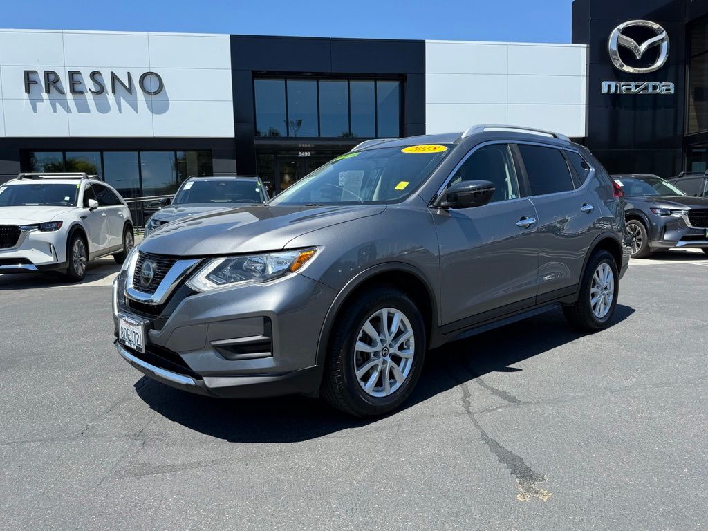 Gray (Gun Metallic) 2018 Nissan Rogue SUV / Crossover All-Wheel Drive Continuously Variable Transmission