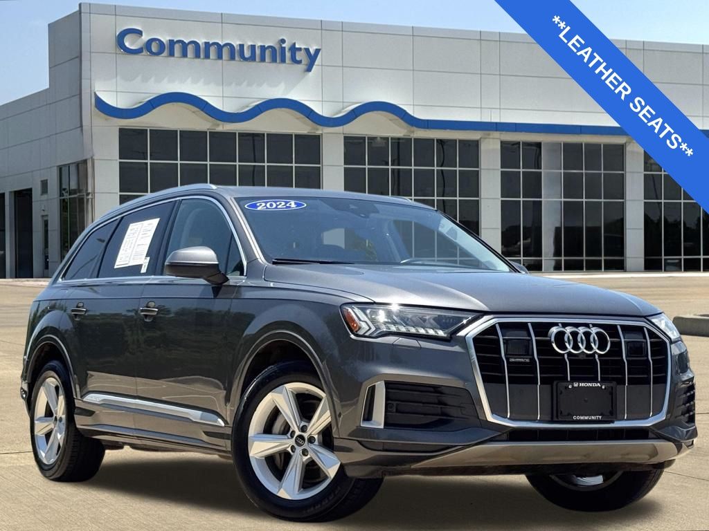 2024 Audi Q7 45 Premium Plus Gray at DeMontrond Auto Country