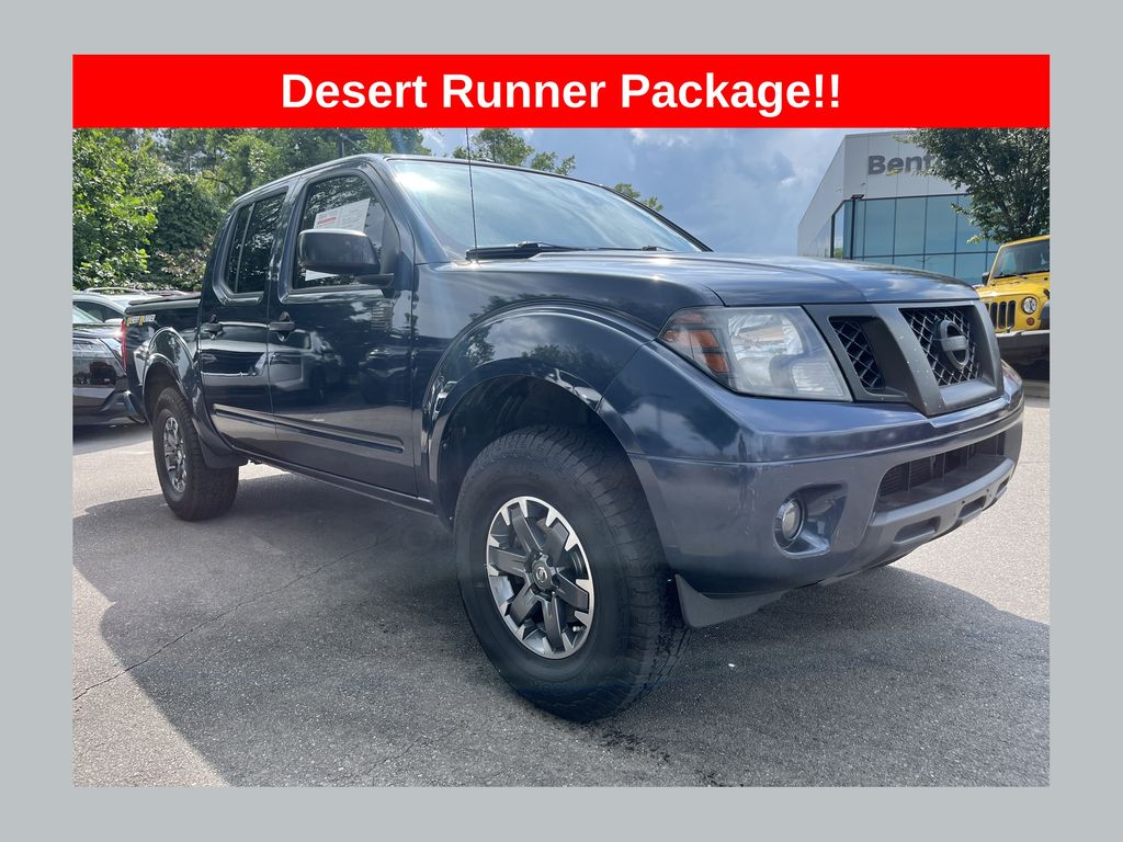 Arctic Blue Metallic 2017 Nissan Frontier Pickup Truck 4X2 5-Speed Automatic Overdrive
