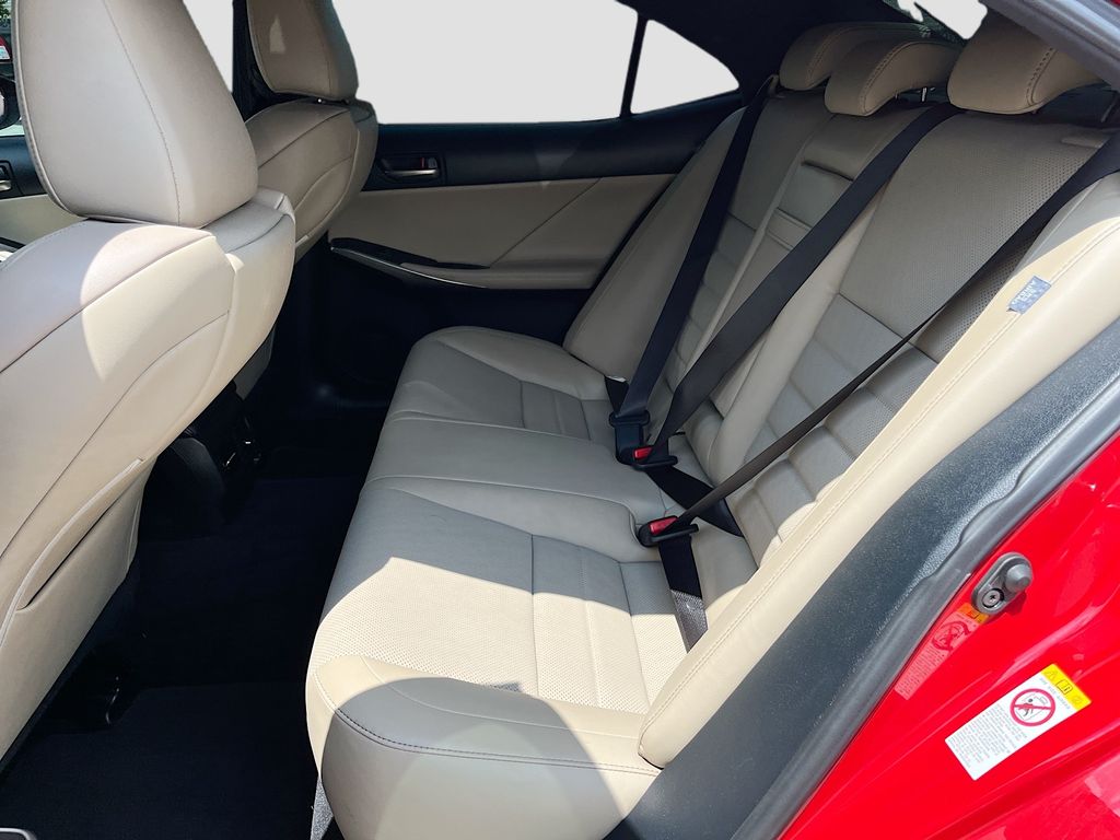 2019 Lexus IS 350 Red at Westside Lexus