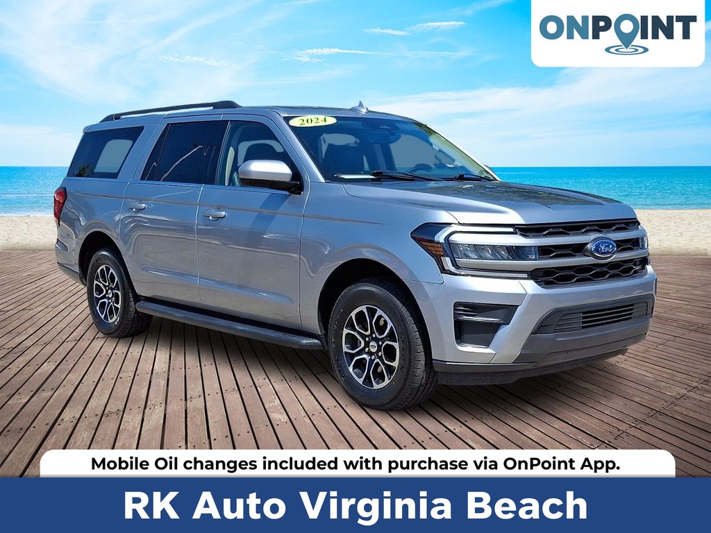 Silver Metallic 2024 Ford Expedition MAX XLT 4WD SUV / Crossover Four-Wheel Drive Automatic