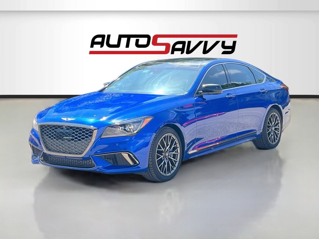2020 Genesis G80 3.3T Sport Blue at Monument Chevrolet