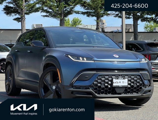 Big Sur Blue 2023 Fisker Ocean One AWD SUV / Crossover All-Wheel Drive 1-Speed Automatic