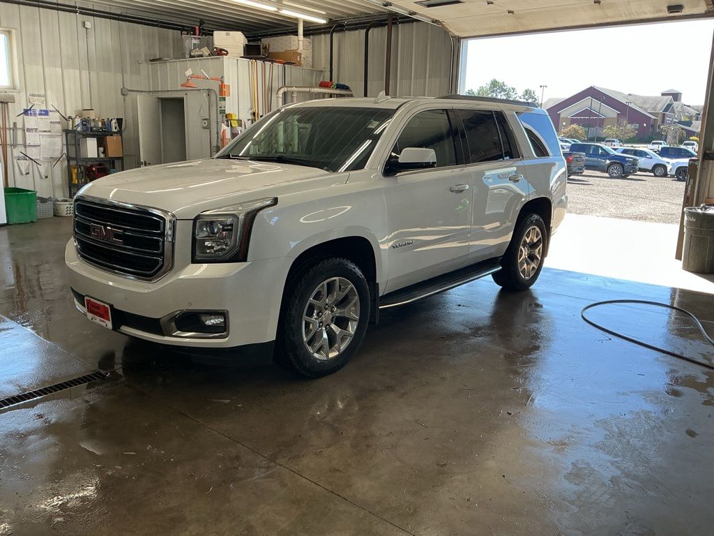 White Frost Tricoat 2016 GMC Yukon SUV / Crossover Four-Wheel Drive 6-Speed Automatic Overdrive