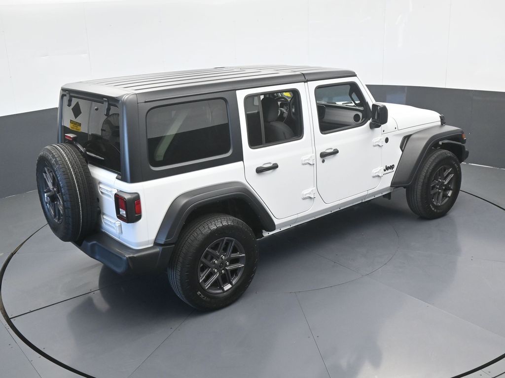 Used 2024 Bright White Clearcoat Jeep Sport S image 44