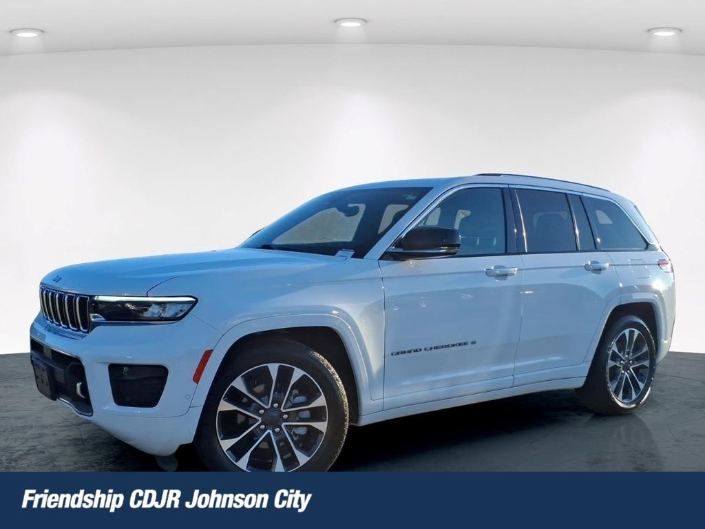 Bright White Clearcoat 2023 Jeep Grand Cherokee SUV / Crossover Four-Wheel Drive 8-Speed Automatic